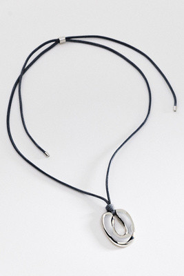 Open Ellipse Pendant Necklace | Anthropologie (UK)