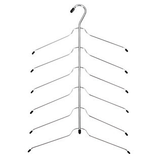 6-Tier Blouse & Shirt Tree Chrome | The Container Store