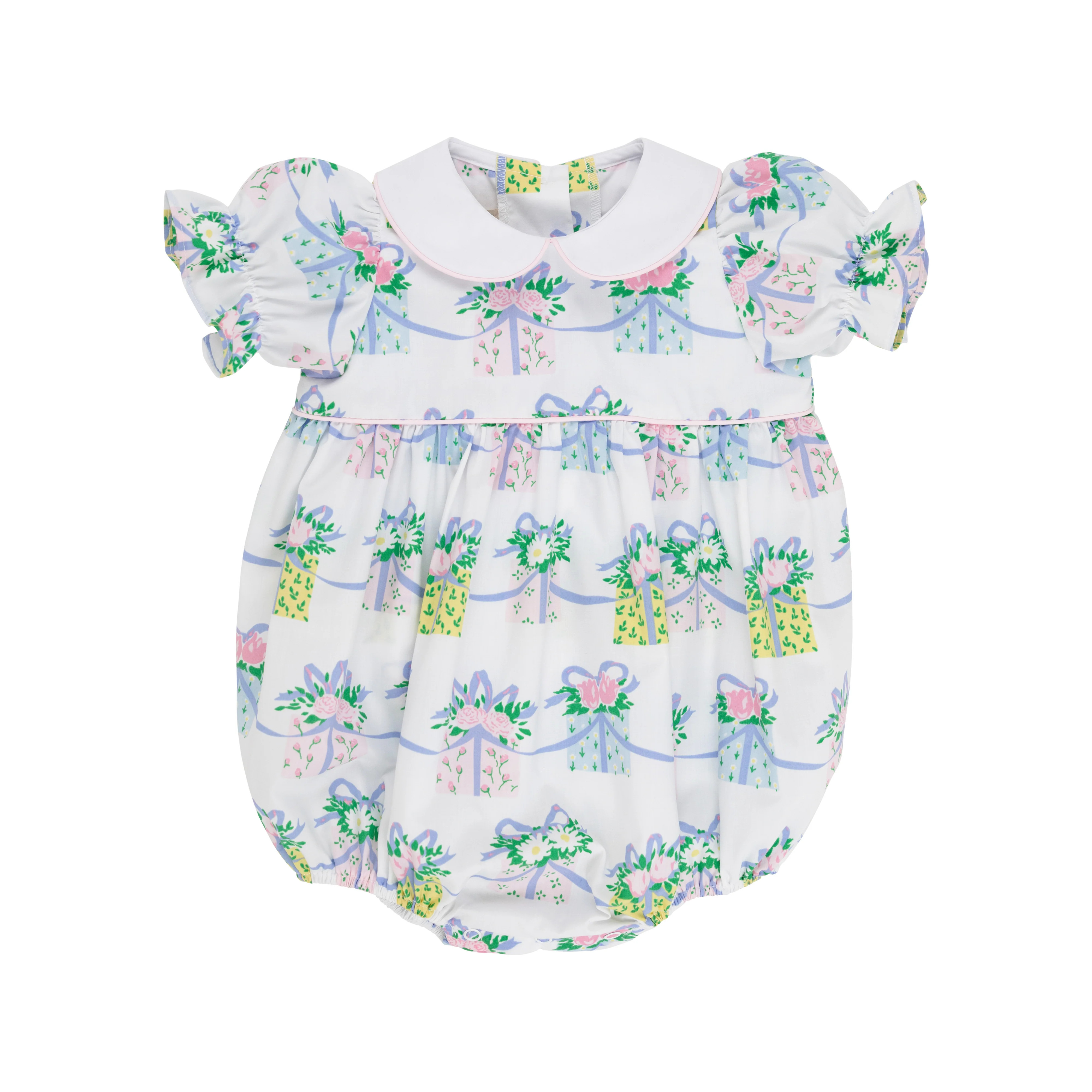 Holly Day Bubble - Every Day is a Gift with Palm Beach Pink & Worth Avenue White | The Beaufort Bonnet Company