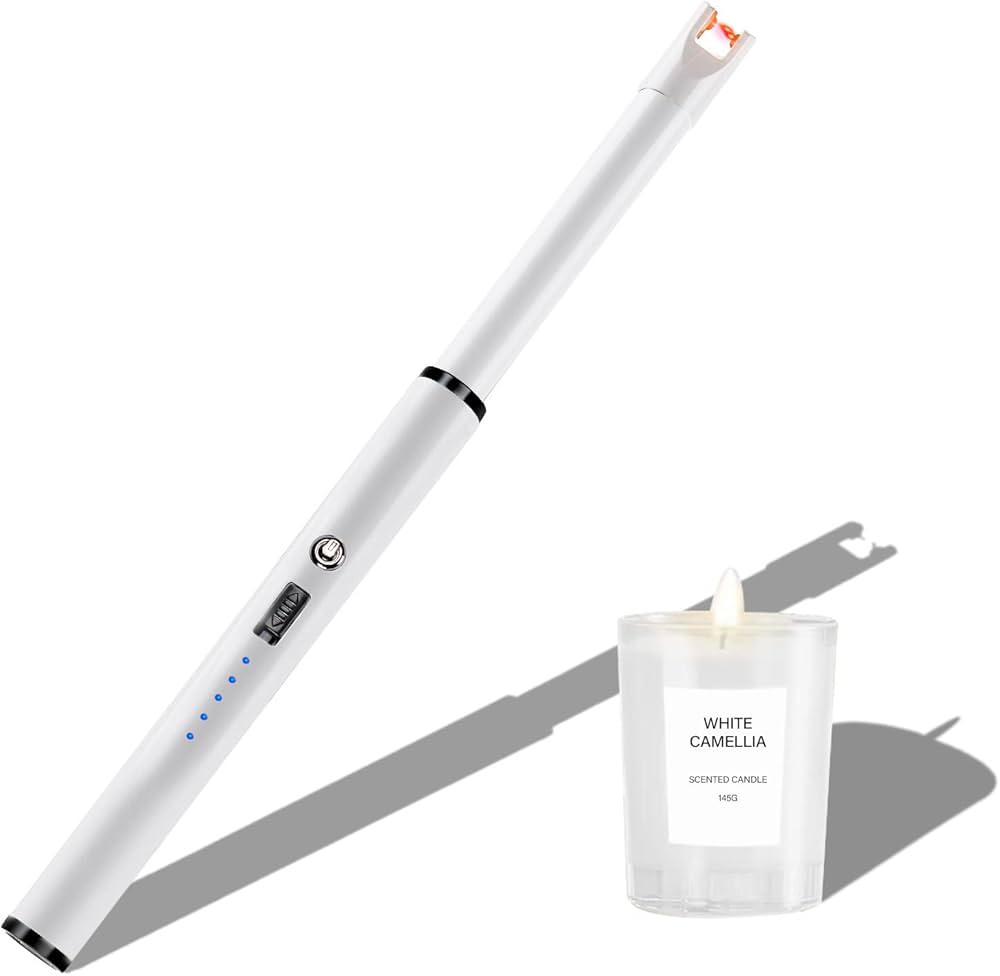 Navpeak Candle Lighter Long Neck Windproof Electric Arc Lighter for Gas Stove Fireplace BBQ Kitch... | Amazon (US)