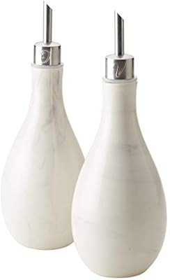 Anolon 2-Piece Stoneware Cruet Set, Marble White | Amazon (US)