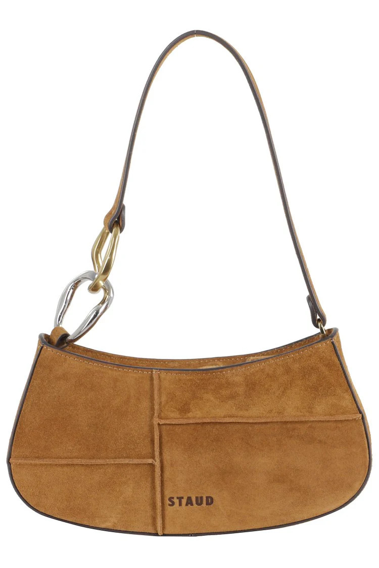 Ollie" Shoulder Bag - Brown | Shop Simon