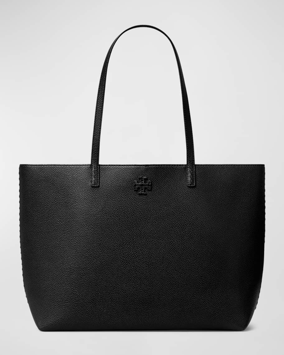 Tory Burch McGraw Leather Tote Bag | Neiman Marcus