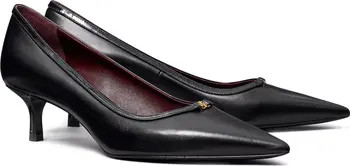 Double T Buckle Kitten Heel Pump (Women) | Nordstrom