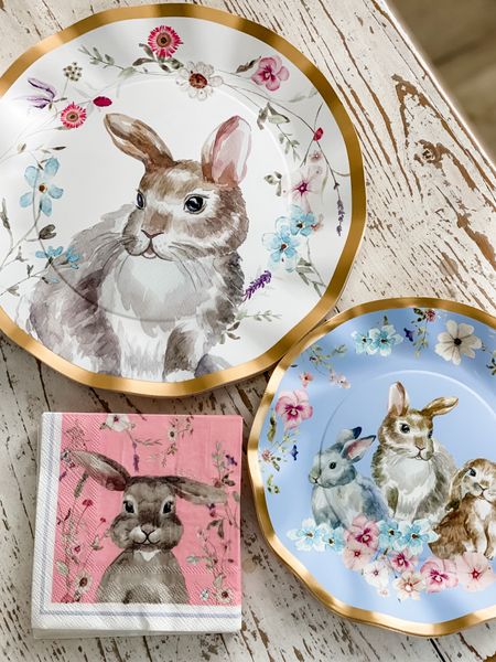 🐰🍽️ I can’t resist cute paper goods! 💕 Rounding some fun Easter and spring ones! 

#LTKSeasonal #LTKSpringSale