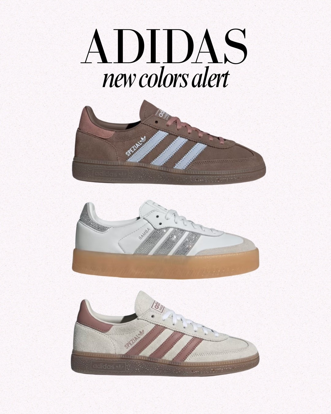 New adidas sneaker colors!

Neutral sneakers, mom style, mom sneakers, mom outfit, easy mom style, easy mom outfits 

#LTKSeasonal #LTKSaleAlert #LTKPetite