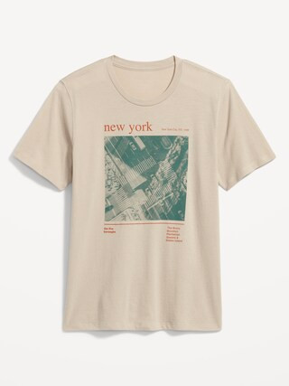 Soft-Washed Graphic T-Shirt for Men | Old Navy (CA)