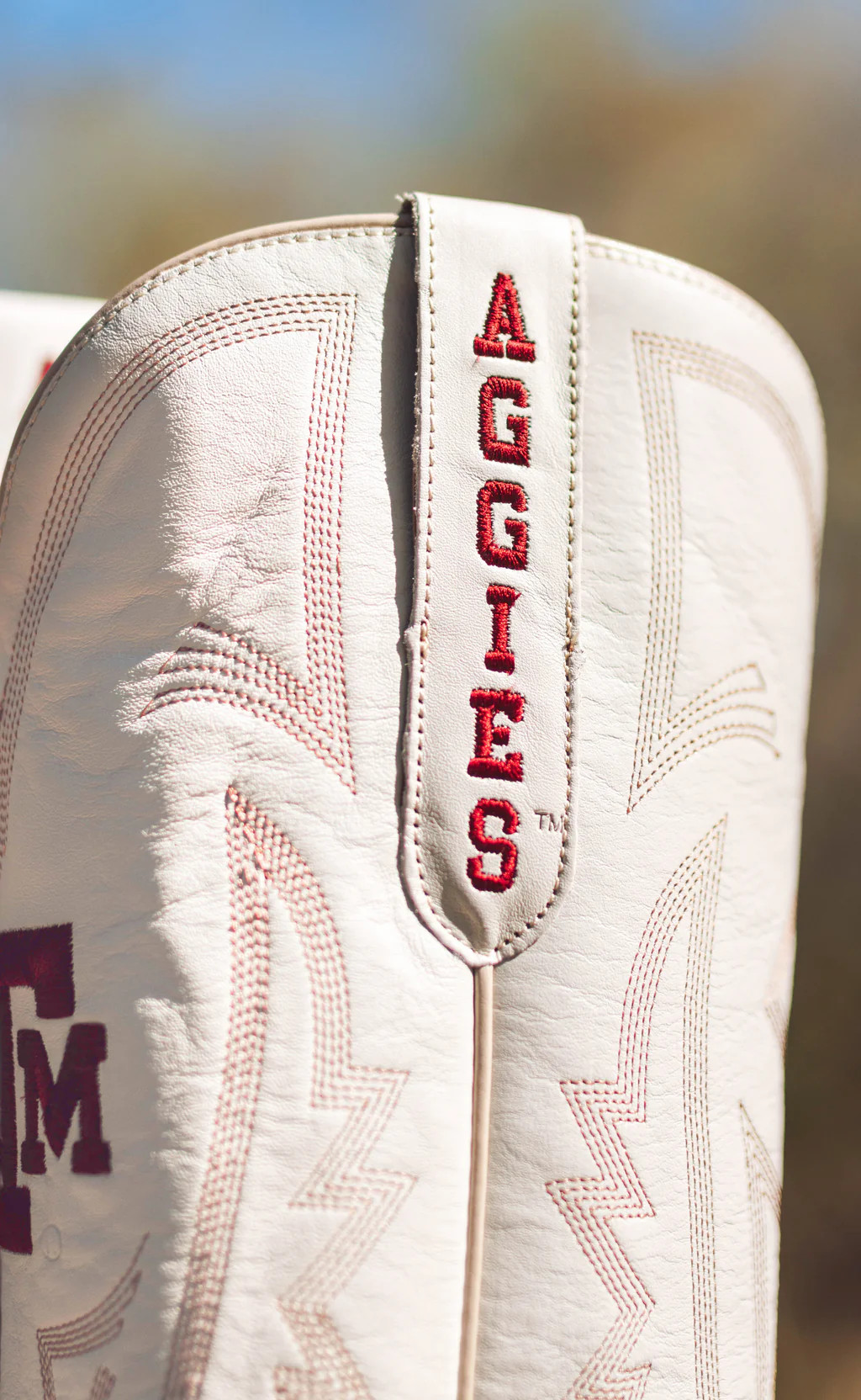 texas a&m aggies leather gameday boots | RIFFRAFF