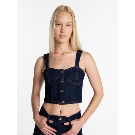 Kacey Lee® Women's Bustier Top, Sizes XS-XXL | Walmart (US)