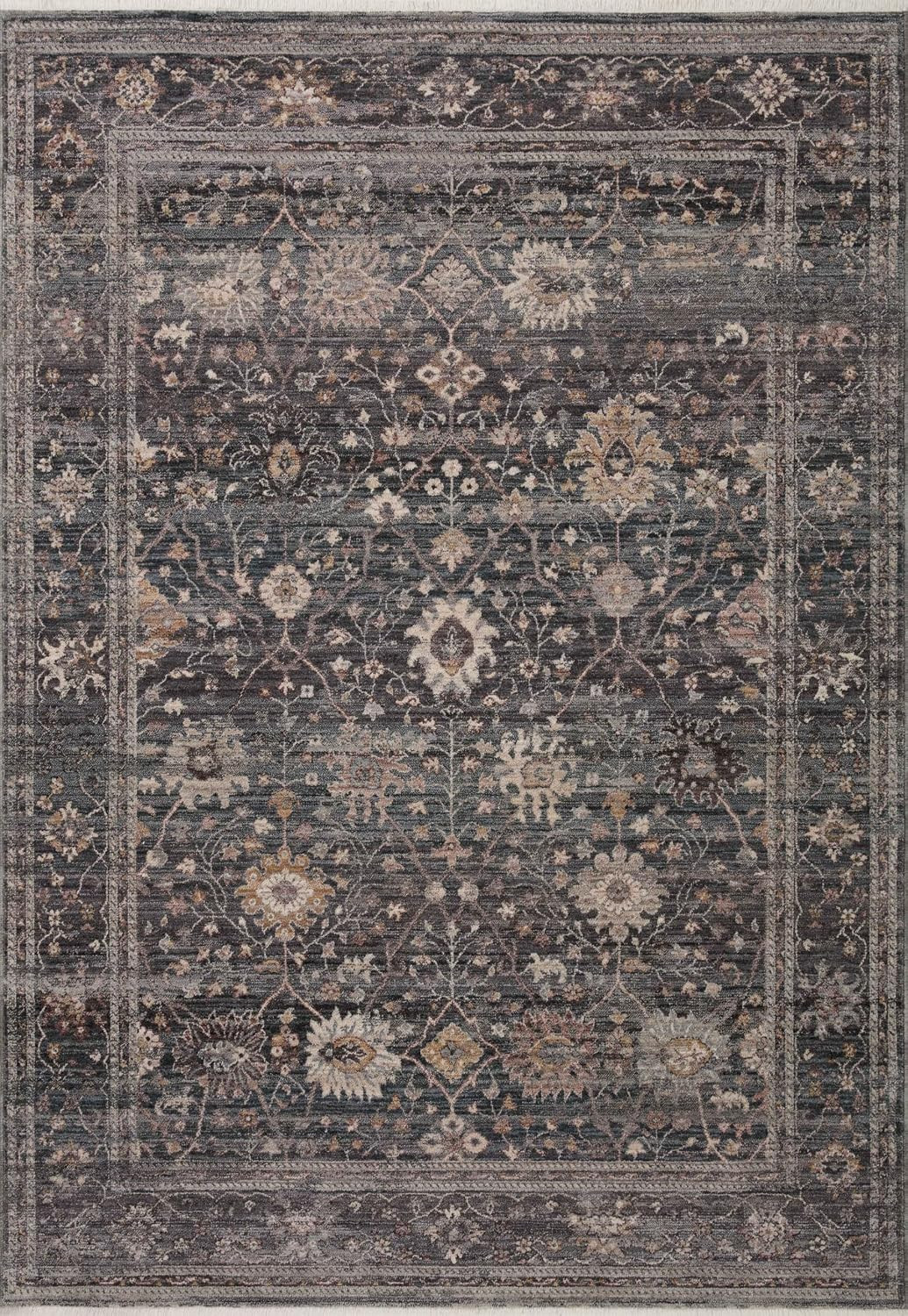 Loloi Lyra Ink/Multi 4'-0" x 5'-7" Accent Rug | Amazon (US)