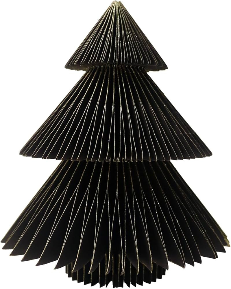 Briarwood Lane Christmas Honeycomb Paper Decor 7.87x7 Black Tree Honeycomb - Large for Christmas ... | Amazon (US)