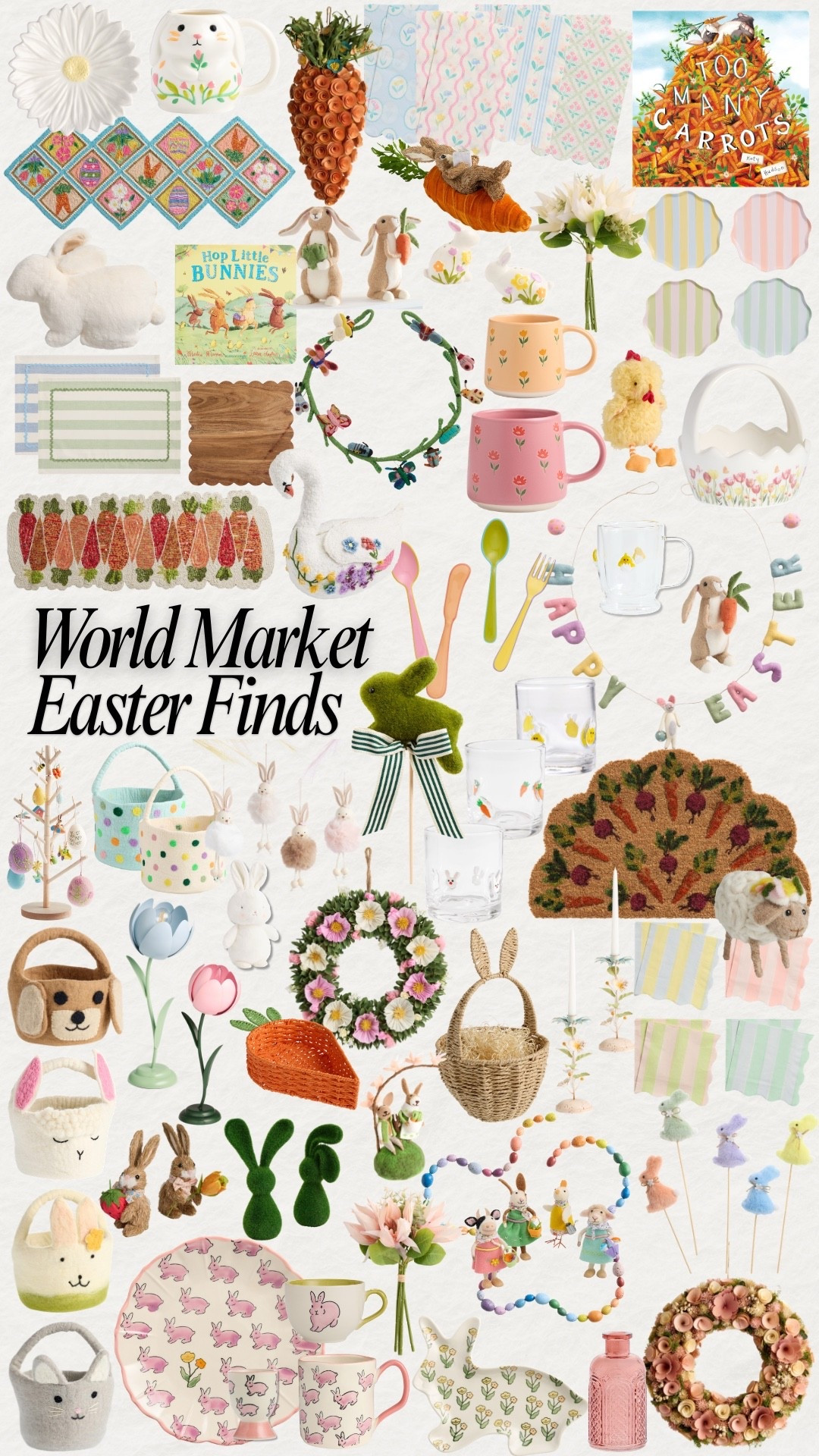 World Market has the absolute CUTEST finds for Easter!! I shopped in person the other day and immediately had to go check out more! 

#LTKSeasonal #LTKHome #LTKmomlife