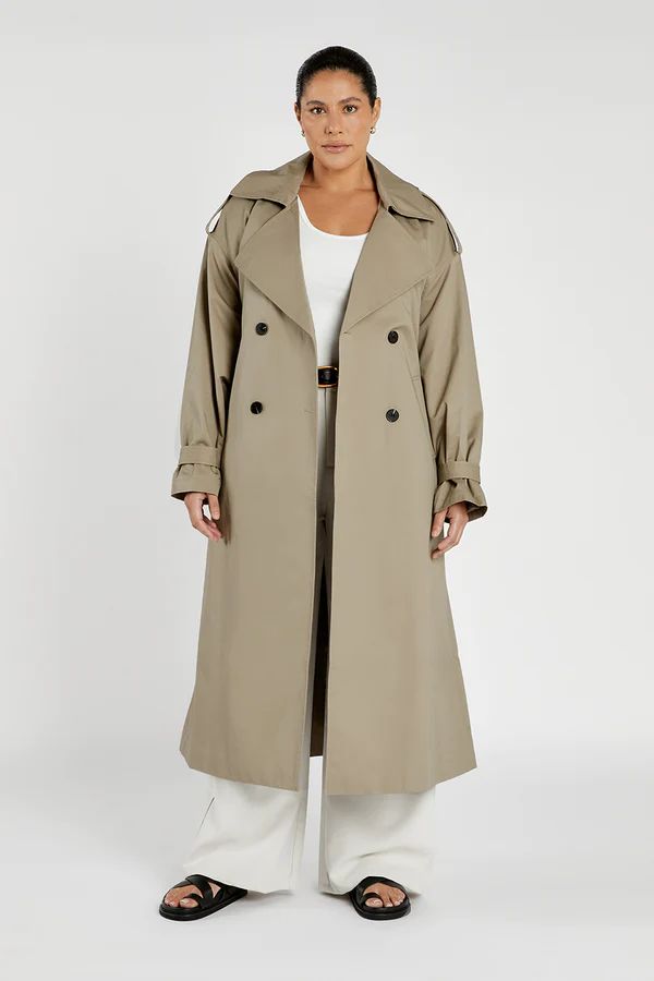 CAMERON MOSS TRENCH COAT | DISSH