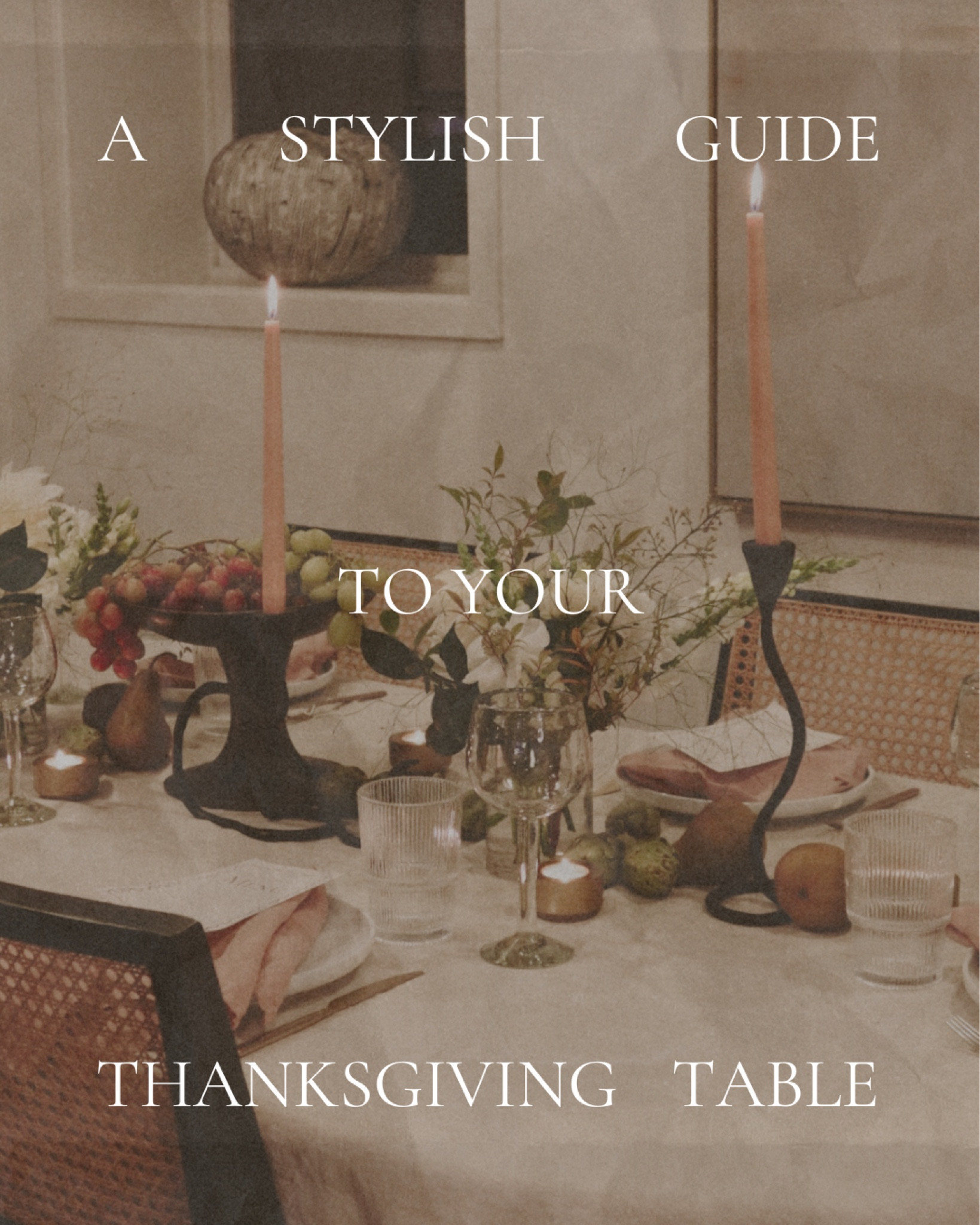 As the holiday season approaches, it's time to set the stage for memorable gatherings. Our Stylish Guide to Your Thanksgiving Table offers easy yet elegant ways to elevate your setting, from beautiful centerpieces to thoughtful place settings. 

Plus, shop the AJI Friendsgiving table set-up and discover more inspiration to create a warm and inviting backdrop for celebrating with loved ones.

#LTKSeasonal #LTKHoliday #LTKGiftGuide