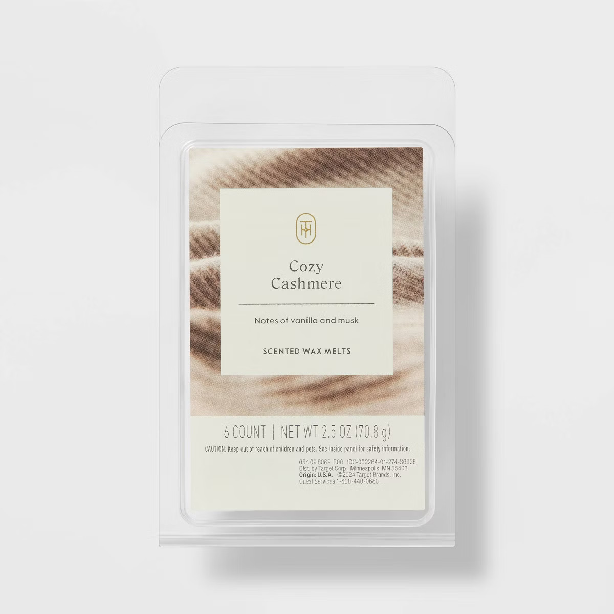 6ct Cozy Cashmere Wax Melts 2.5oz - Threshold™ | Target