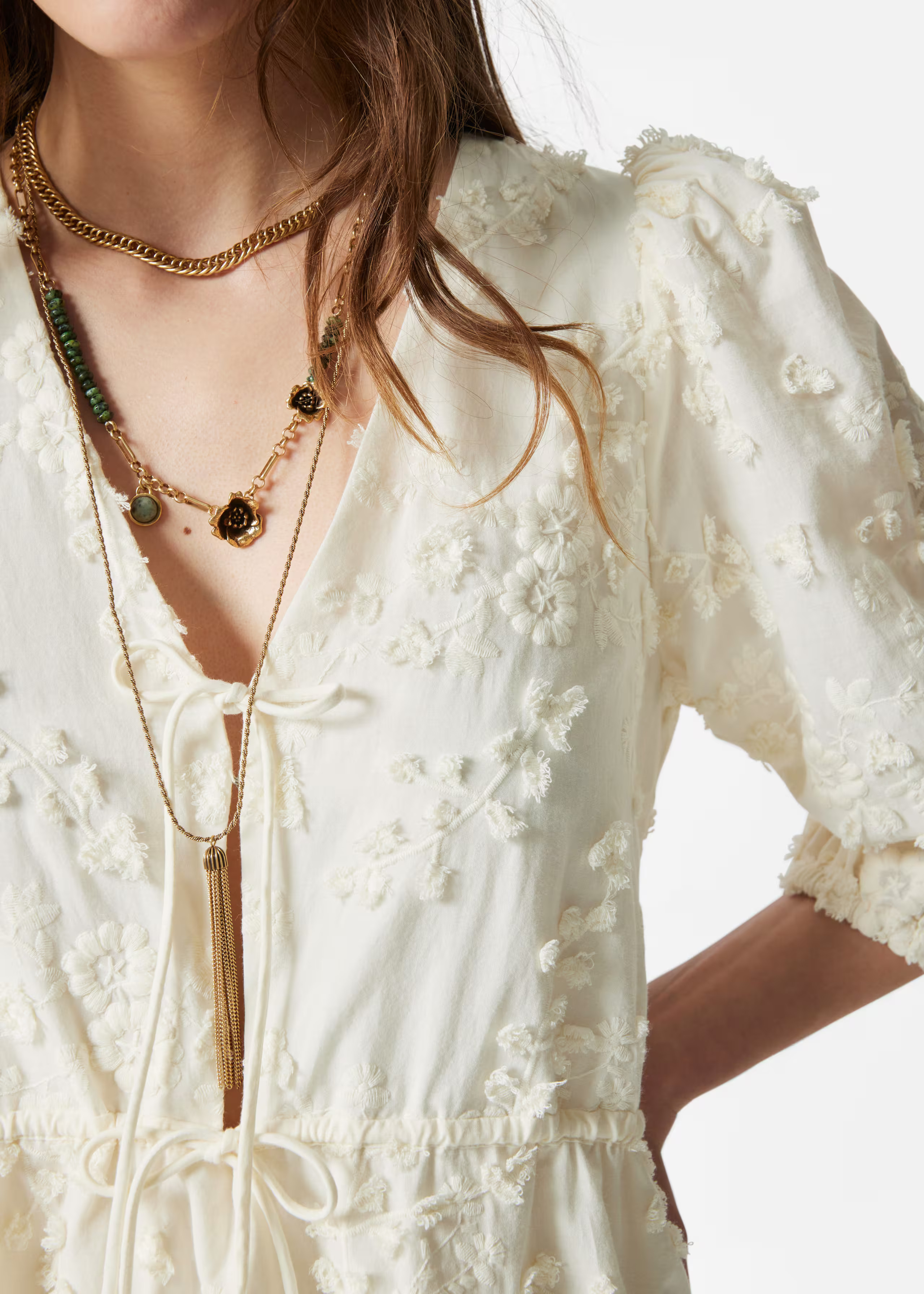 Embroidered Mini Dress | & Other Stories UK