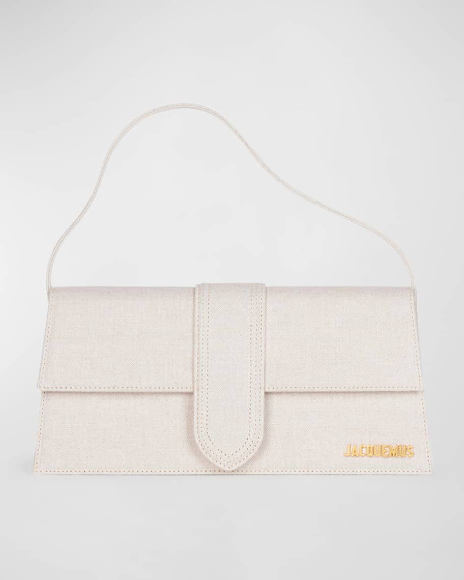 Jacquemus Le Bambino Long Leather Shoulder Bag | Neiman Marcus