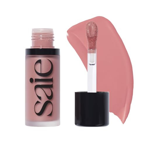 Saie Dew Liquid Blush for Cheeks - Hydrating Cream Blush Stick with a Blendable + Buildable Formula - Skincare Infused Dewy Cheek Tint for a Natural Flush - Glowy Makeup Essential - Lady (.40 oz) | Amazon (US)