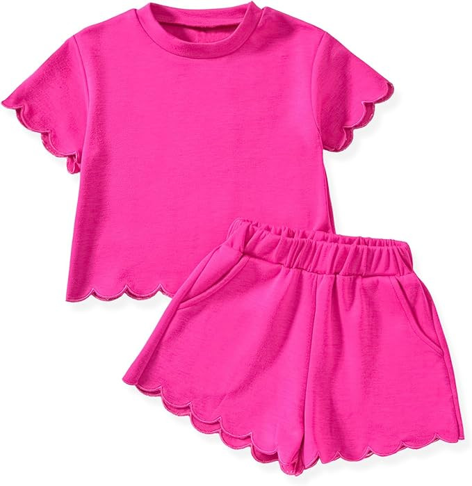 Aalizzwell Toddler Girl Summer Outfit 2-5T | Amazon (US)