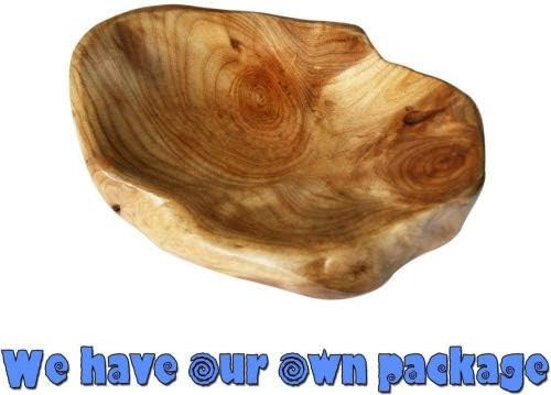 HIZBO MART Root Wood Serving Dish, Vintage Wooden ring dish, appetizer display, Hand Carved Artwo... | Amazon (US)