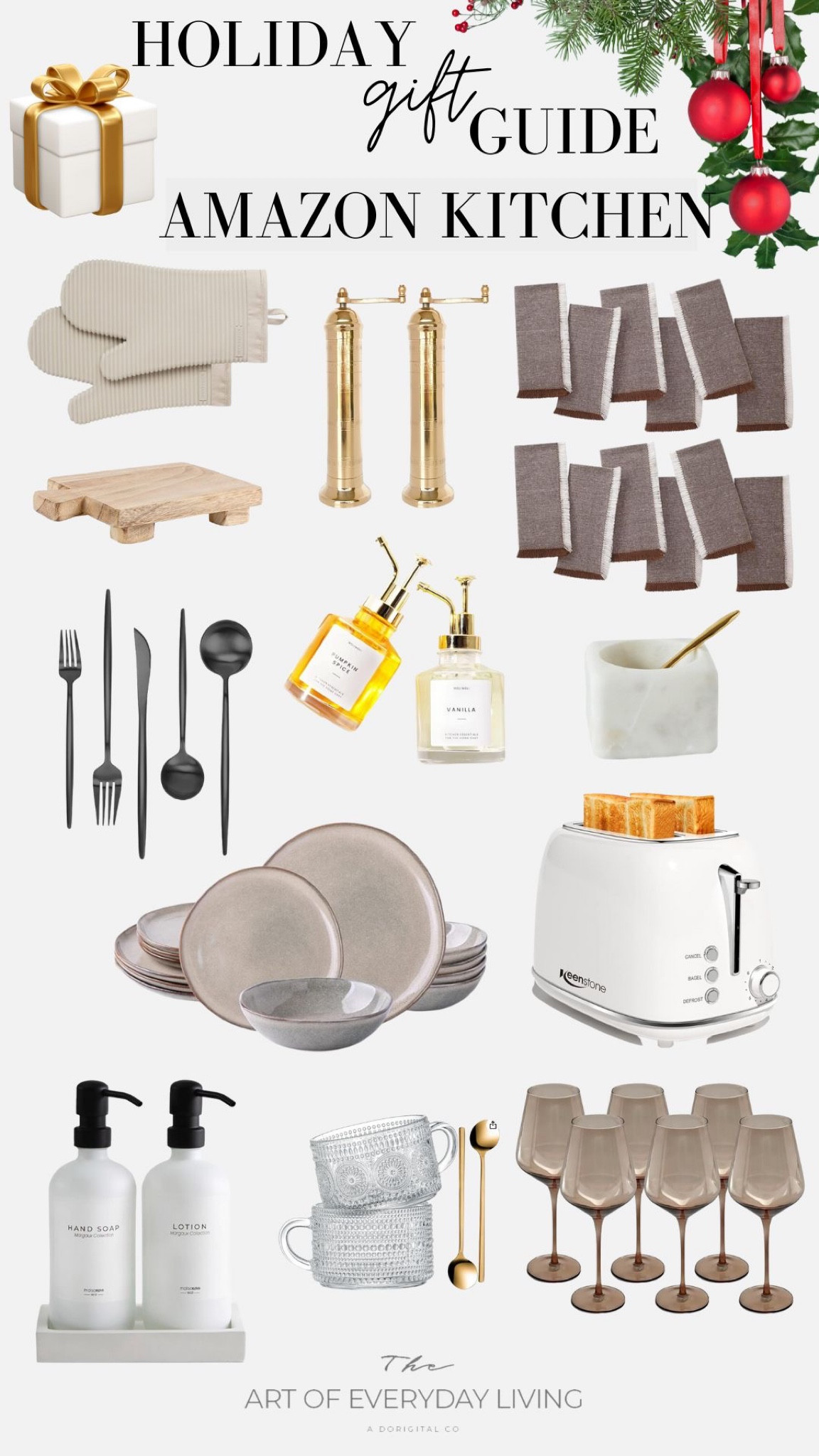 Amazon Kitchen Gift Guide! So many awesome finds from kitchen home decor #foodie #chef #cook #kitchenfinds #amazonviral
#LTKGiftGuide#LTKhome#LTKsalealert

#LTKHoliday #LTKGiftGuide #LTKhome