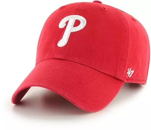 ‘47 Men's Philadelphia Phillies Red Clean Up Adjustable Hat | Dick's Sporting Goods