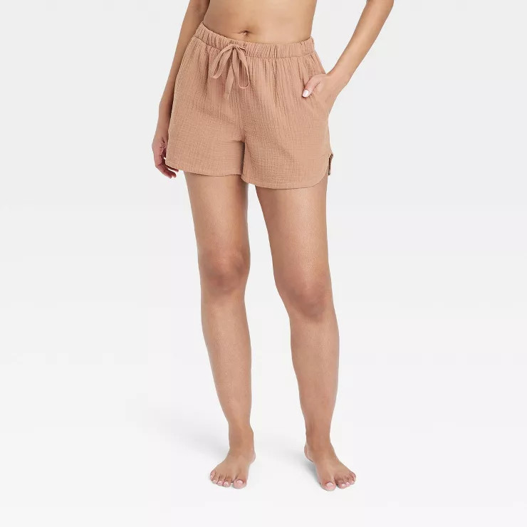 Women's Cotton Gauze Shorts - Stars Above™ | Target