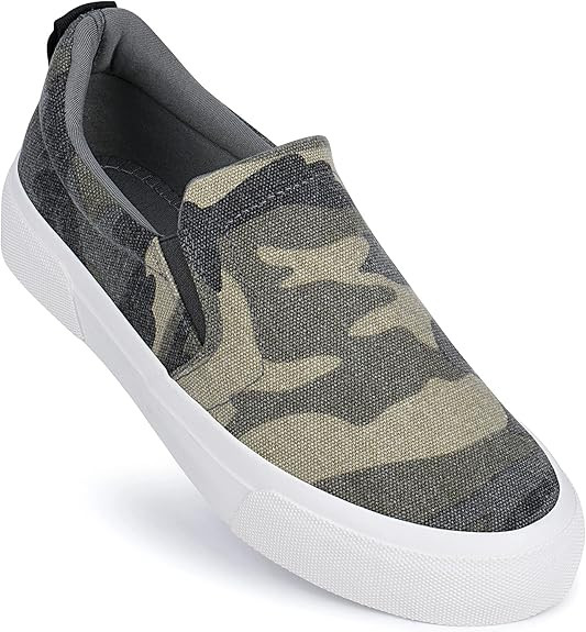 JENN ARDOR Slip on Sneakers for Women Comfortable Walking Shoes Memory Foam Loafers | Amazon (US)