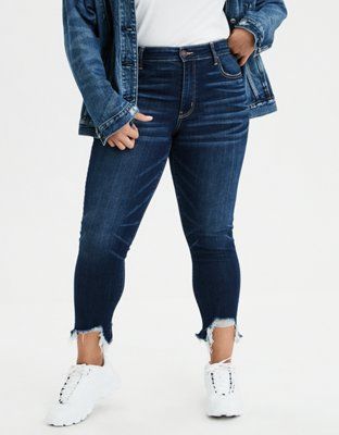 AE Ne(X)t Level High-Waisted Jegging Crop | American Eagle Outfitters (US & CA)