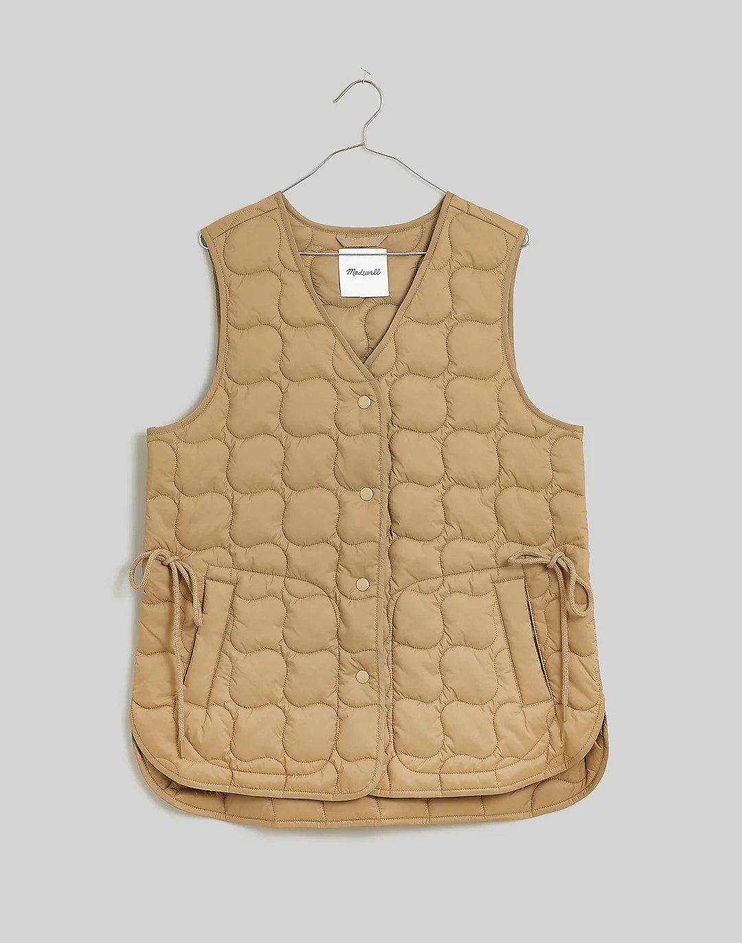 Quilted Oversized Puffer Vest | Madewell