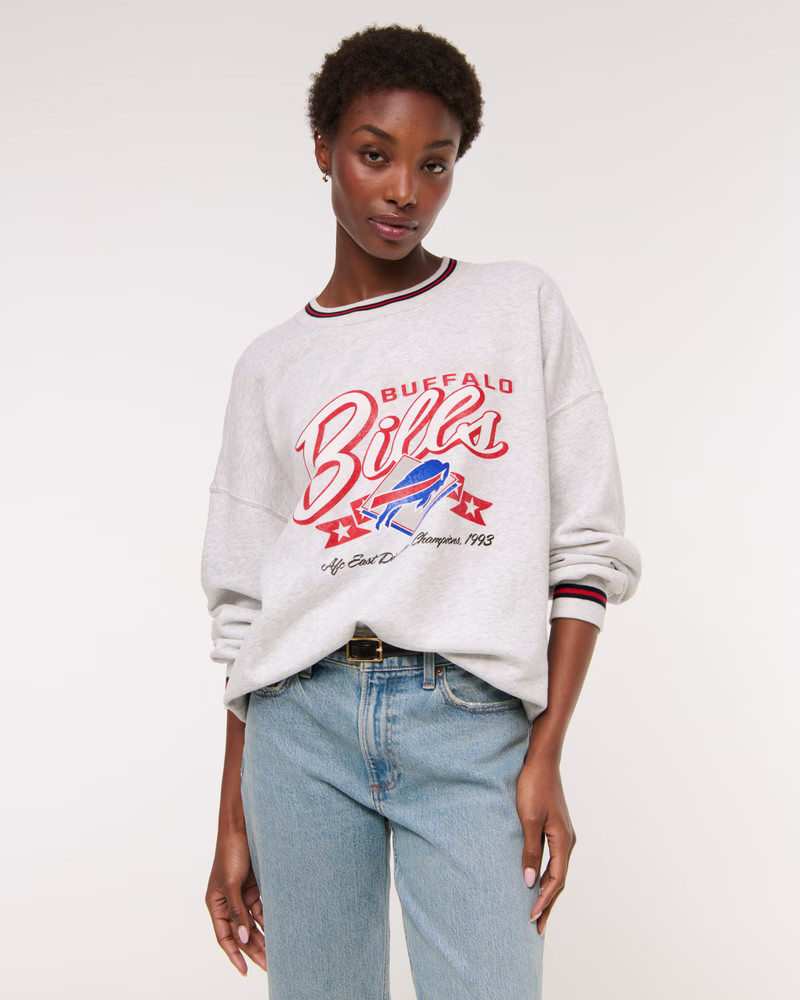 Buffalo Bills Vintage Sunday Crew | Abercrombie & Fitch (US)