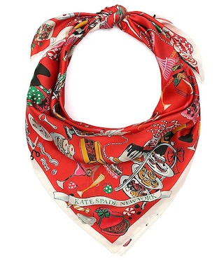 kate spade new york Party Table Silk Square Scarf | Dillard's | Dillard's