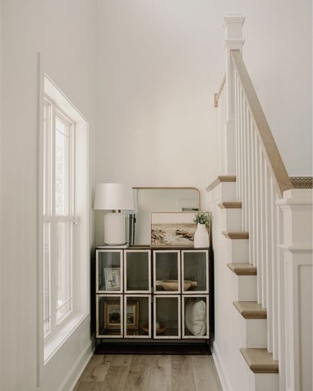 I always get asked what’s between our stairwell and front window—this is it! I love this console and it fits in this space perfectly! 

#entryway #ltkrefresh #homedecor #consoletable #target 

#LTKhome #LTKunder100 #LTKstyletip