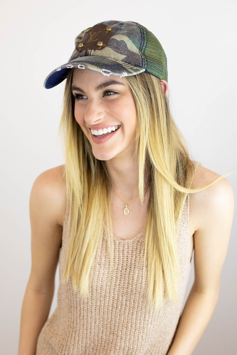 Camo Hat | Vintage Boho