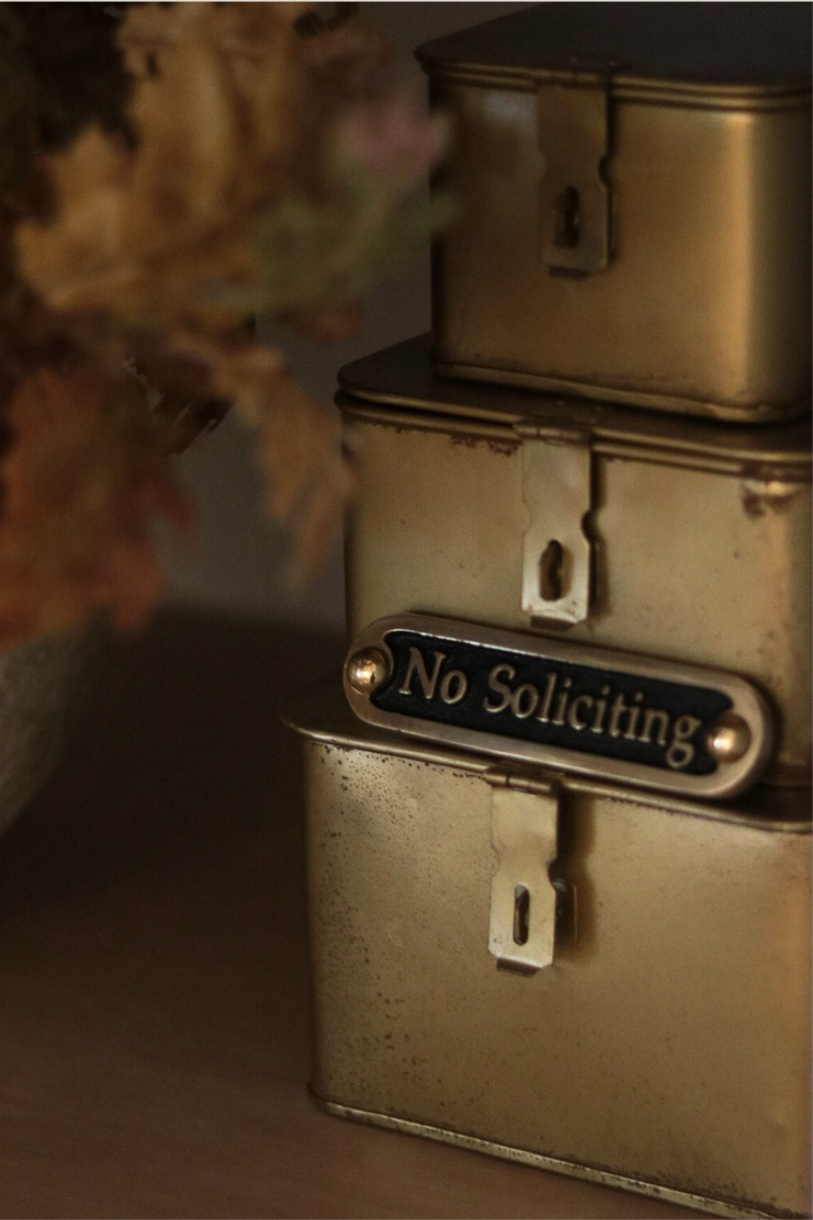 Prettiest brass No Soliciting Sign from Amazon!

Amazon Finds, Affordable Home Decor, Front Porch, Doorbell, Porch Accessories 

#LTKFindsUnder100 #LTKFindsUnder50 #LTKHome