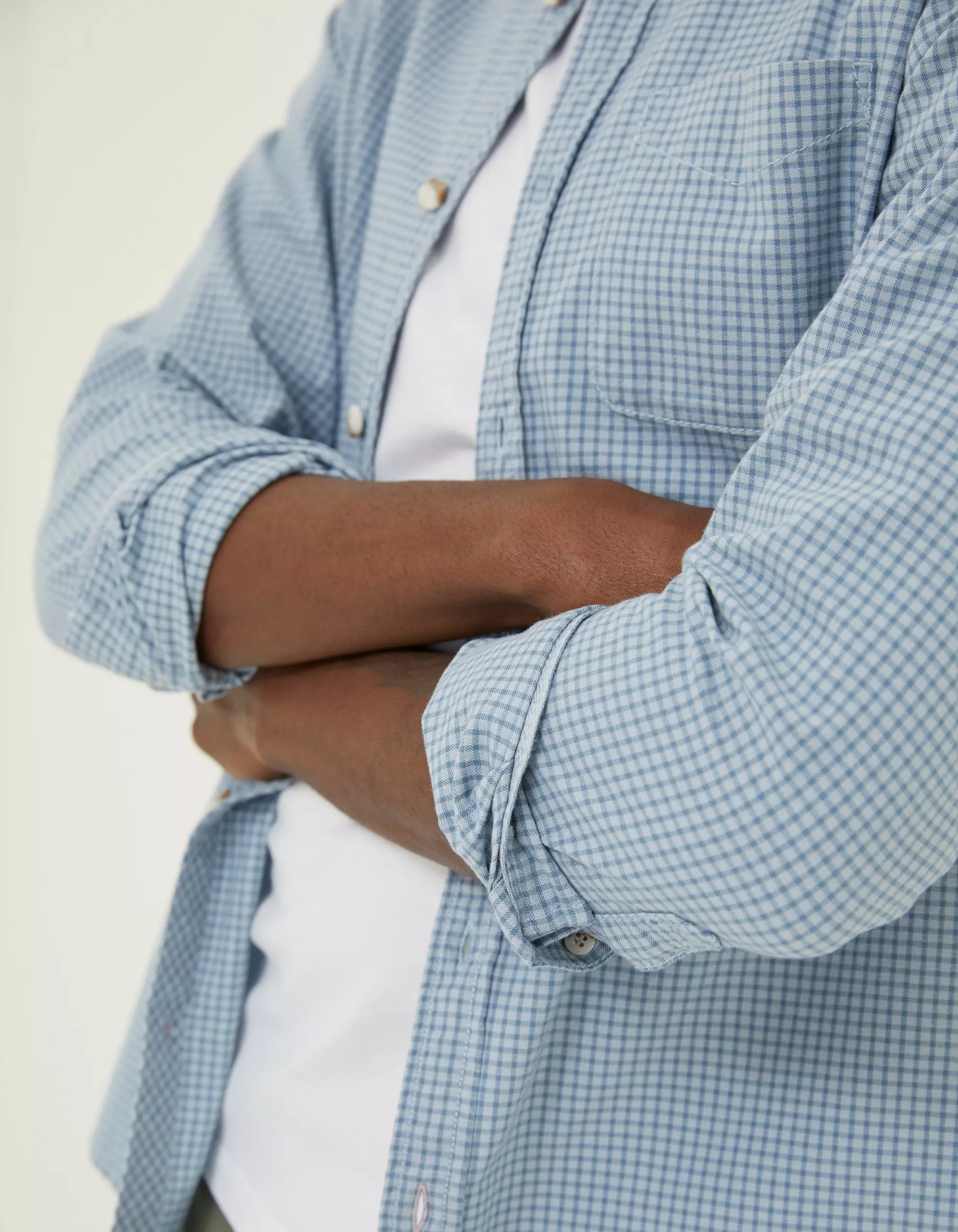 Gower Mini Gingham Shirt | Fat Face (UK&IE)