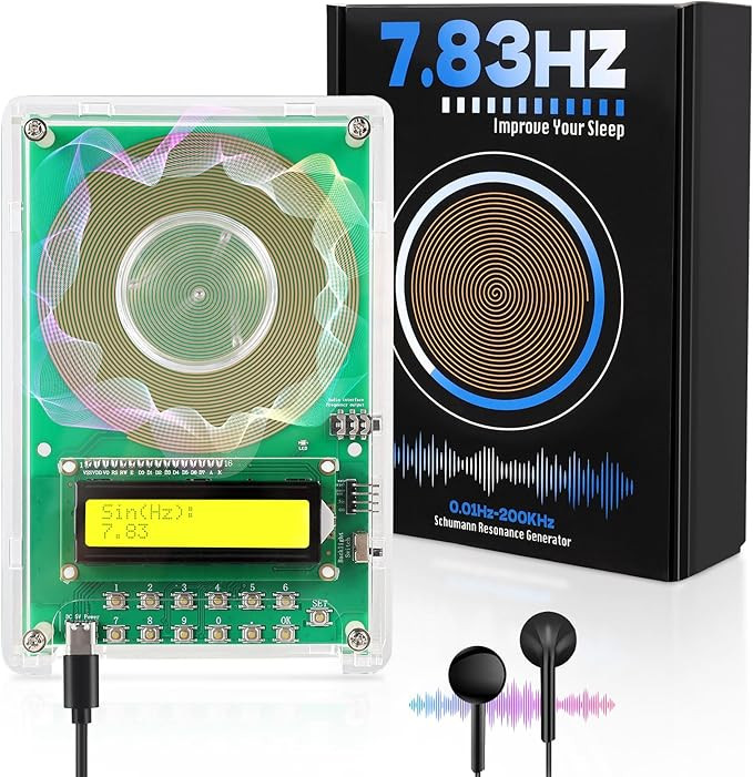 Adjustable Frequency Generator for Healing (0.01Hz-200kHz), 7.83Hz Schumann Resonance Generator, ... | Amazon (US)