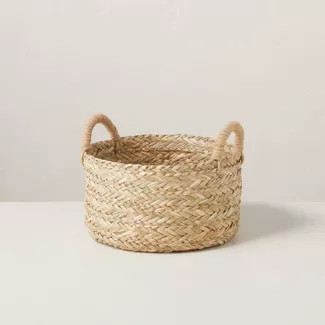 Braided Grass Storage Basket - Hearth & Hand™ with Magnolia | Target