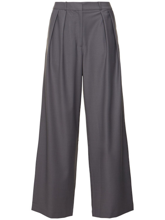 Ripley pleated viscose blend pants - The Frankie Shop - Women | Luisaviaroma | Luisaviaroma