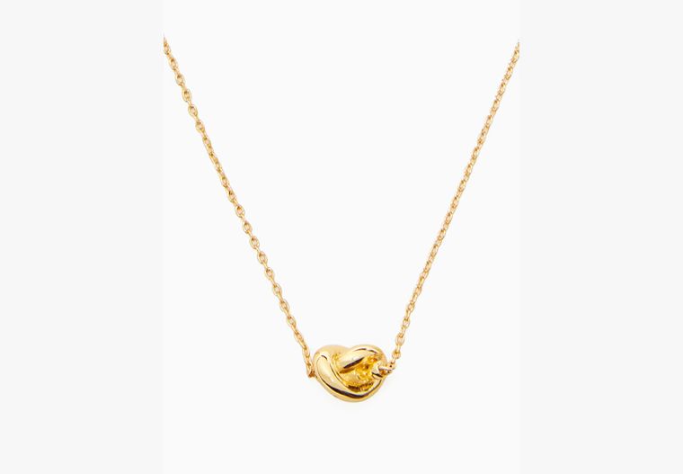 Sailor's Knot Mini Pendant Necklace | Kate Spade Outlet
