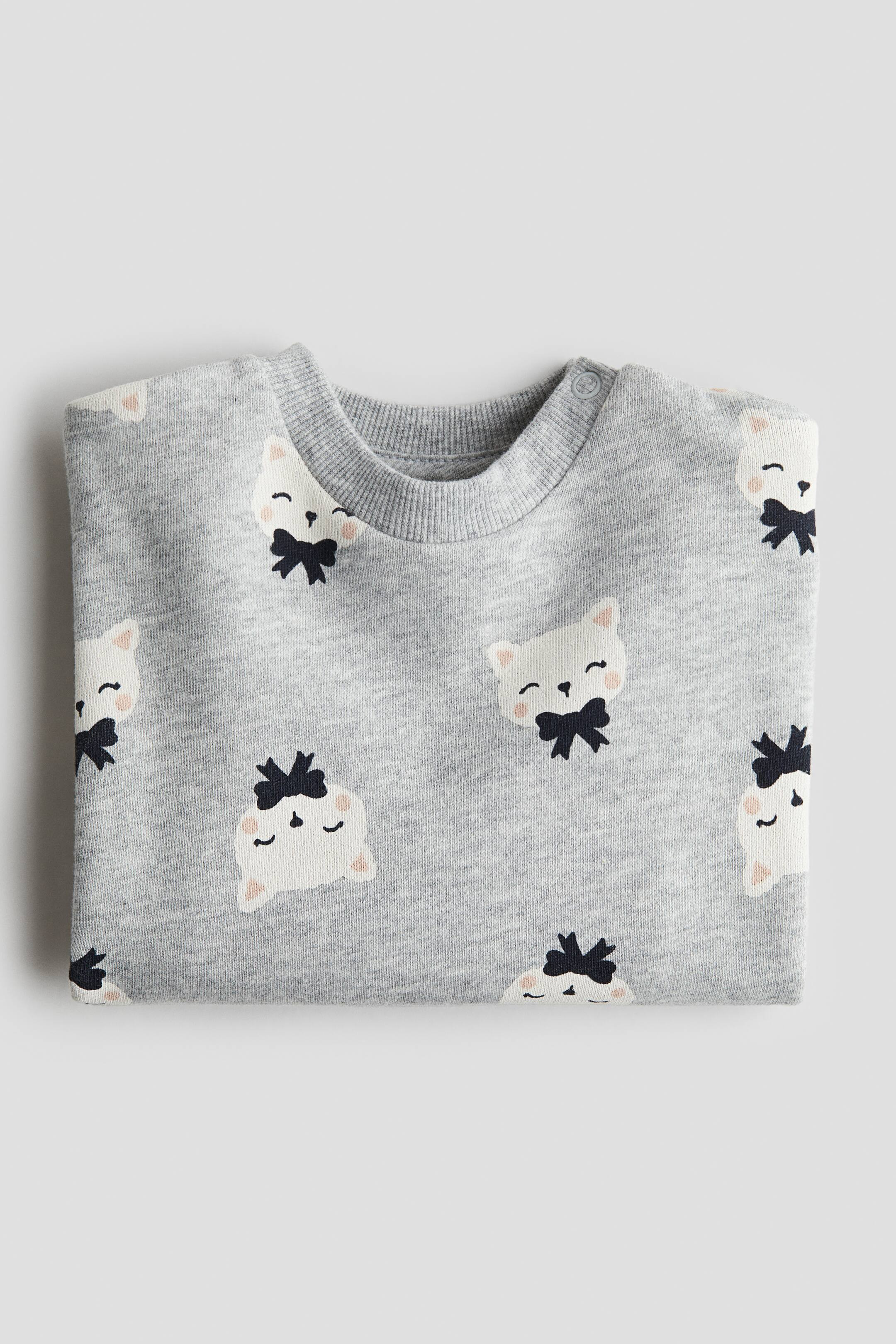 Printed Sweatshirt | H&M (US + CA)