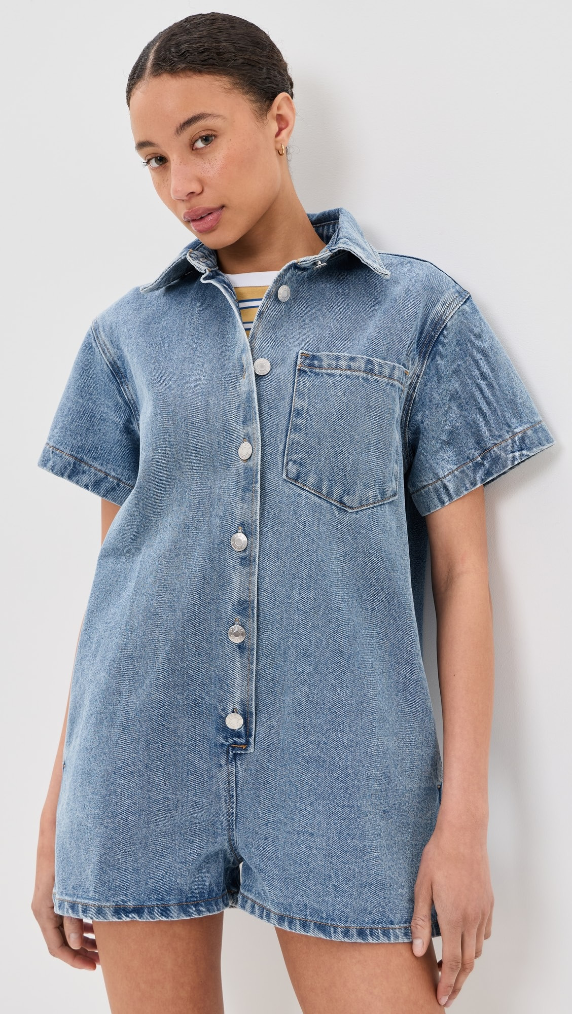 Short Sleeve Romper | Shopbop