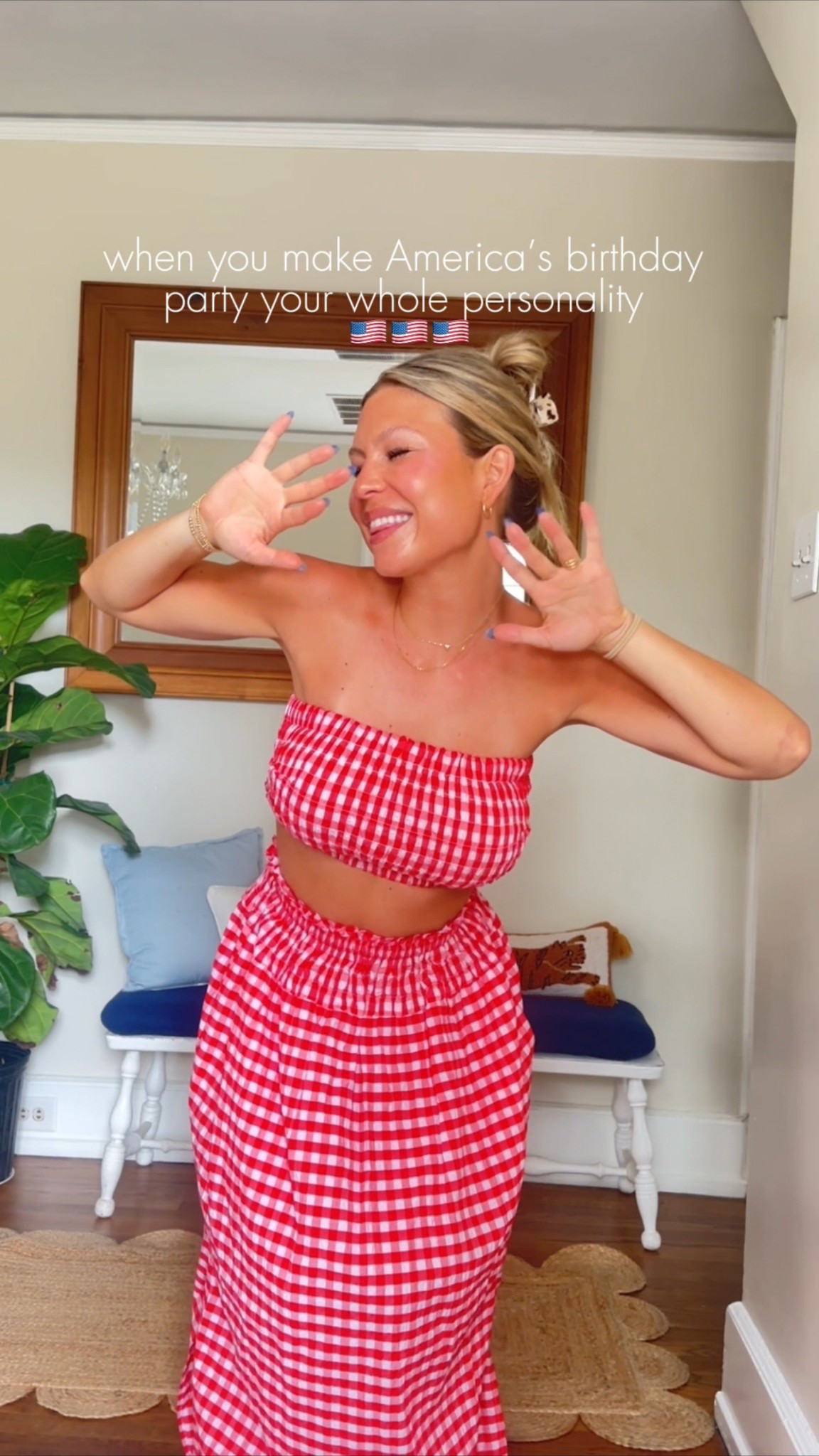 the cutest set ever 🍒 

Xs top + skirt!

#LTKStyleTip #LTKFindsUnder50 #LTKSeasonal