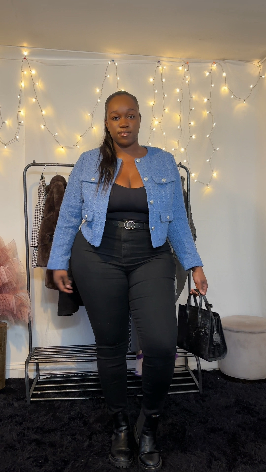 quick grwm for brunch with the girls 🥂 blazer is from H&M!

#grwm #plussizefashion #hmhaul #plussizeedition 
