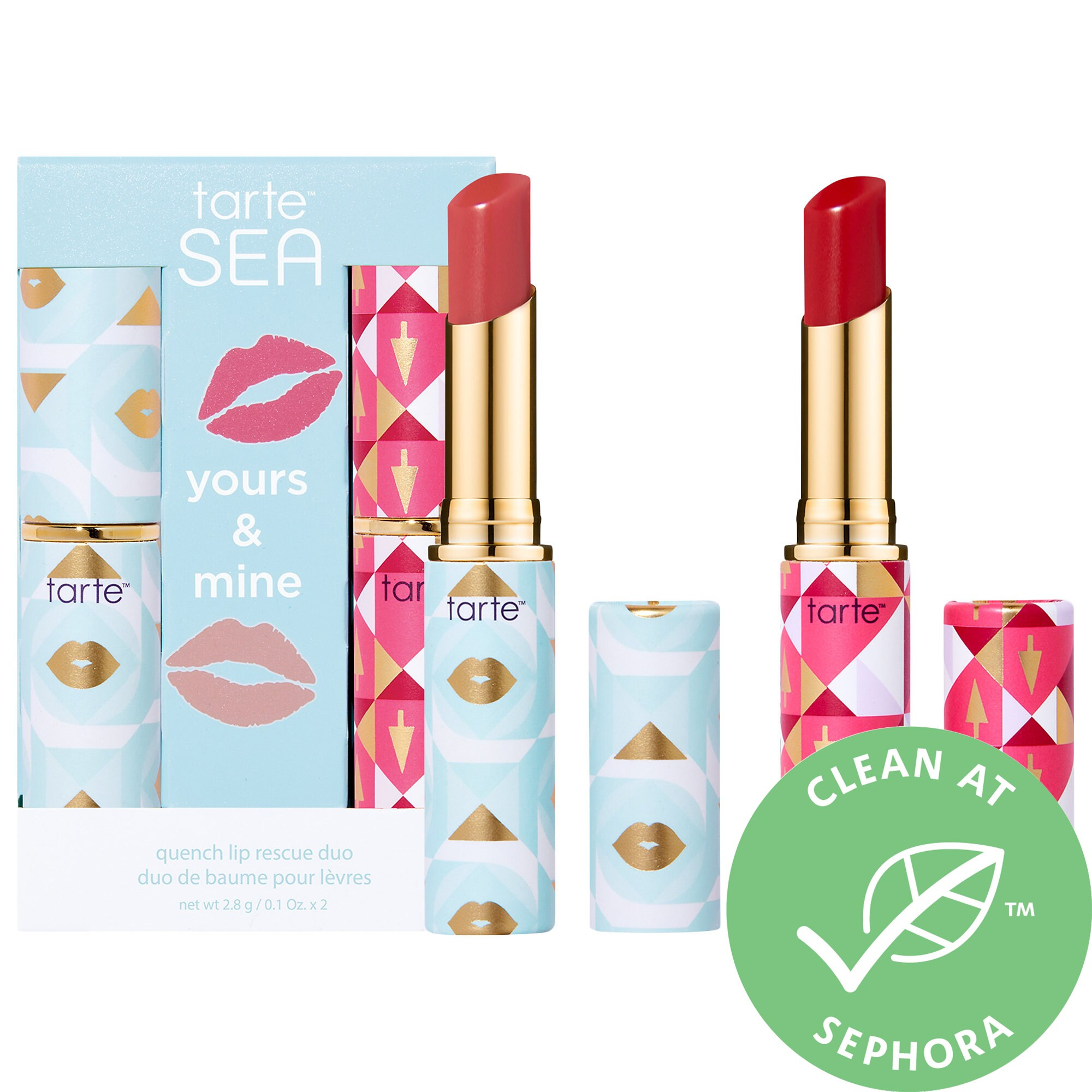 tarte SEA Yours & Mine Quench Lip Rescue Duo | Sephora (CA)