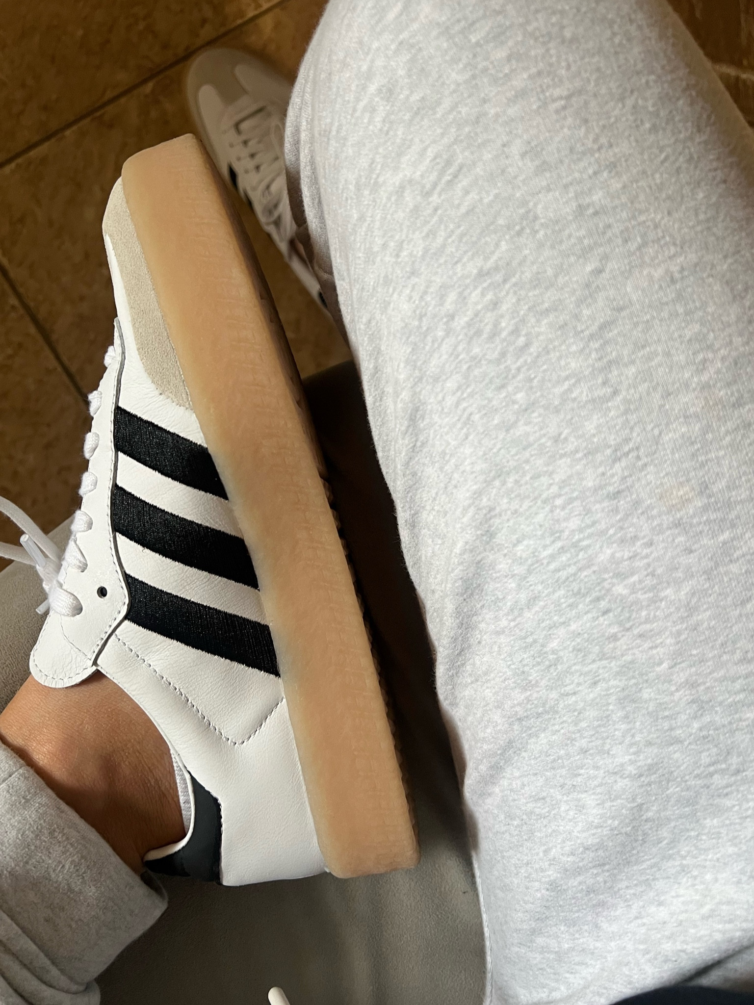 couldn’t resist. Could have probably done a half size smaller but so comfy. 

#LTKshoecrush