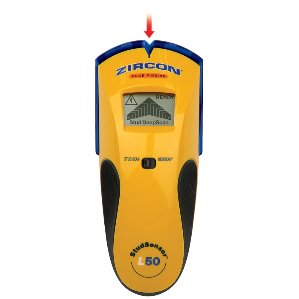Zircon StudSensor L50 Stud Finder with WireWarning 1.5-in Scan Depth Metal and wood stud Finder one_size in Yellow | SS E50 | Lowe's