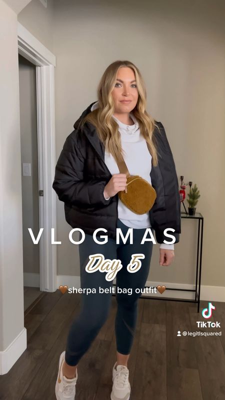 Lululemon sherpa belt bag outfit idea. 

.
.
.
.
American style, effortless outfits, outfit inspo, winter outfits, puffer jacket outfit, Athleisure outfit, minimal style, midsize style inspo, lululemon outfits, 
#vlogmas2022 #christmaslist2022 #christmascountdown #midsizestyle #fleecebeltbag #everywherebeltbag #sherpabeltbag #beltbagoutfit #winteroutfits #athleisurewear #winterfashion #lululemonaddict #vlogmas #beltbag #athleisurefashion #athleisureoutfit #casualoutfits #neutraloutfits #amazonwinterfashion 

#LTKunder100 #LTKHoliday #LTKstyletip