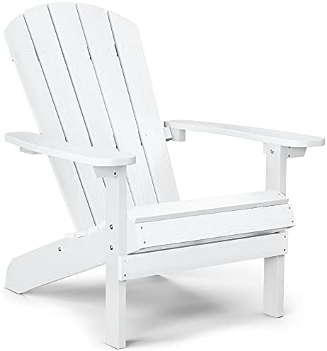 YEFU Plastic Adirondack Chairs Weather Resistant, Patio Chairs 5 Steps Easy Installation, Like Re... | Amazon (US)