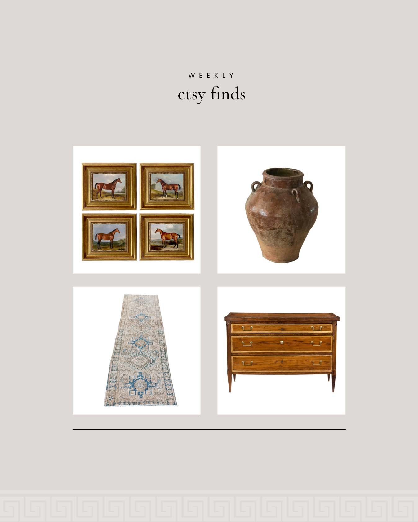 Weekly Etsy Finds: Vintage and Handmade Goods for Your Home! 

 

#LTKHome